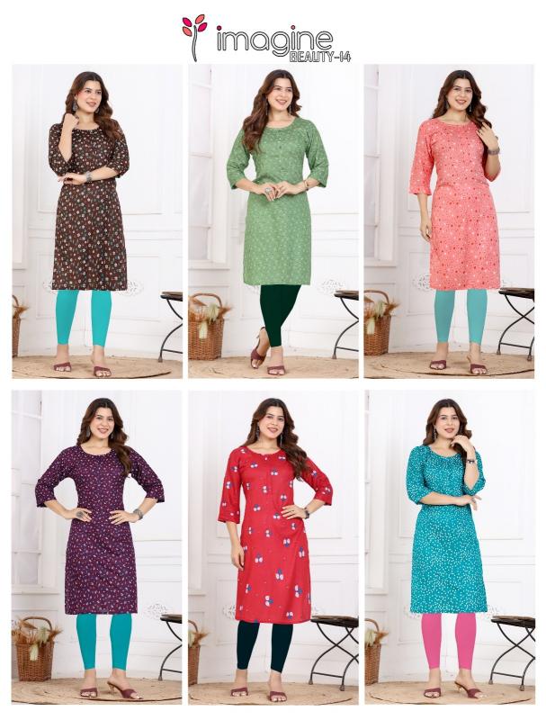 Desi kudi imagine beauty-14 cheap wholesale kurtis in surat with price